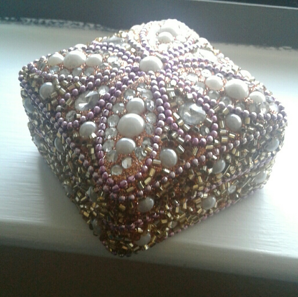 Pink jewelry box